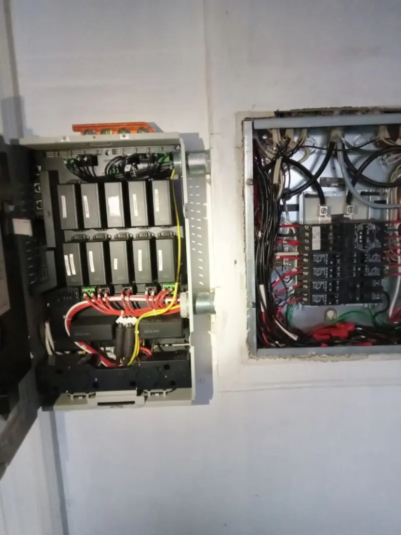 Electrical panel upgrade completed for Commercial Electrician Services in Plymouth